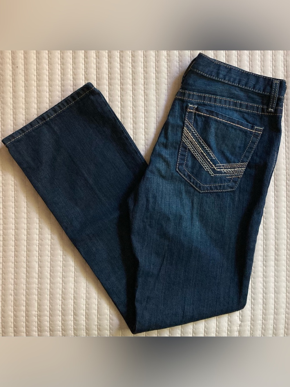 Cinch Ian Slim Bootcut Blue Jeans Men’s 32x32 Dark Wash STYLE MB59736001